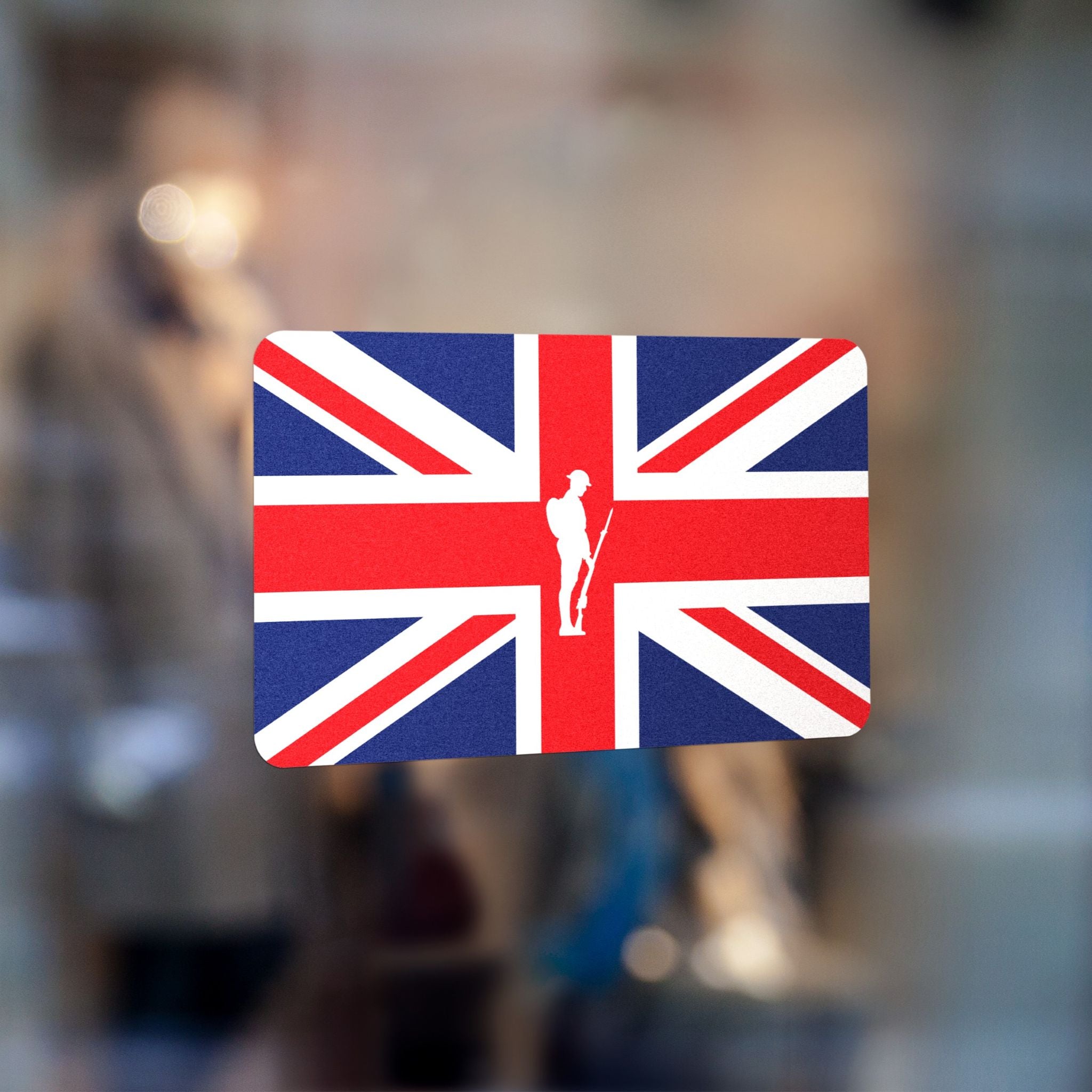 Royal British Veterans Enterprise Shop | Union Jack Tommy Stickers