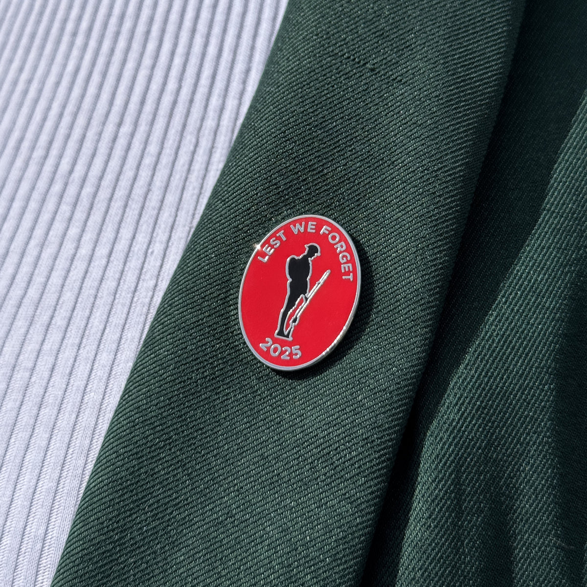 Royal British Veterans Enterprise | Remembrance 2025 Tommy Lapel Pin